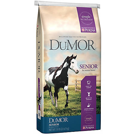 DuMore Senior Horse Feed, 50lb Bag