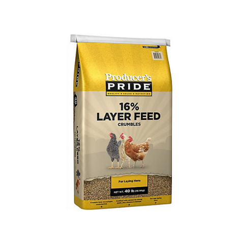 Producer's Pride 16% Layer Feed Crumbles